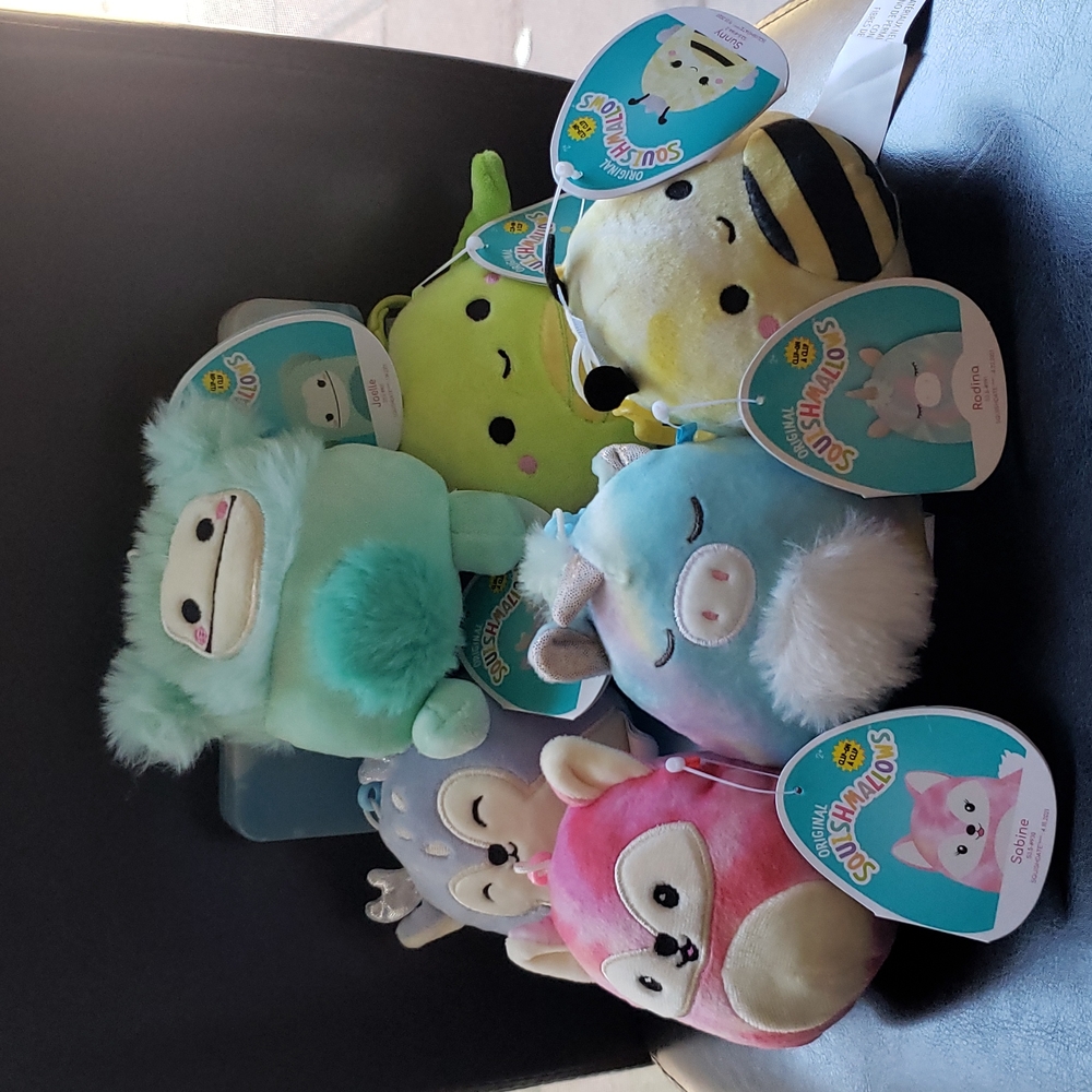 💥 Squishmallows "Sassy Squad" Clip-On ♥